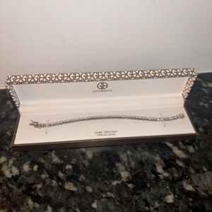 Giani Berini Cubic Zirconia and Sterling Silver Bracelet